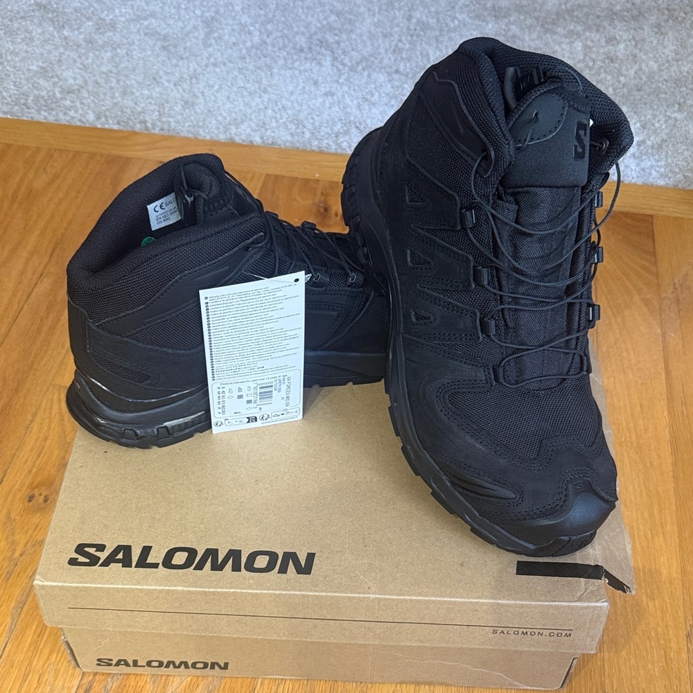 Salomon Men's Xa Forces Mid En Black Tactical Boots